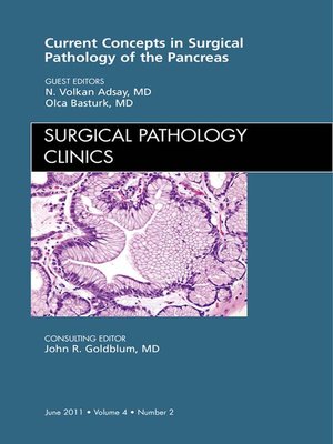 cover image of Surgical Pathology of the Pancreas, an Issue of Surgical Pathology Clinics